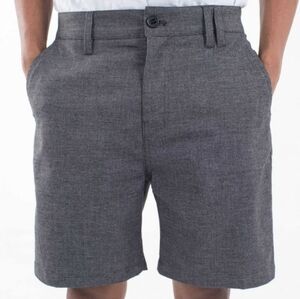 Hurley Blue Gray Flat Front Shorts Tailored Design Swim/Short‎ Size 30